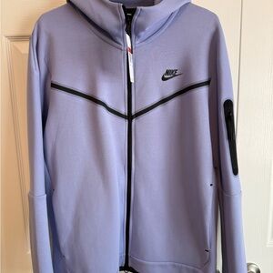 Nike TECH Lilac Men's Zip-Up Jacket NWT